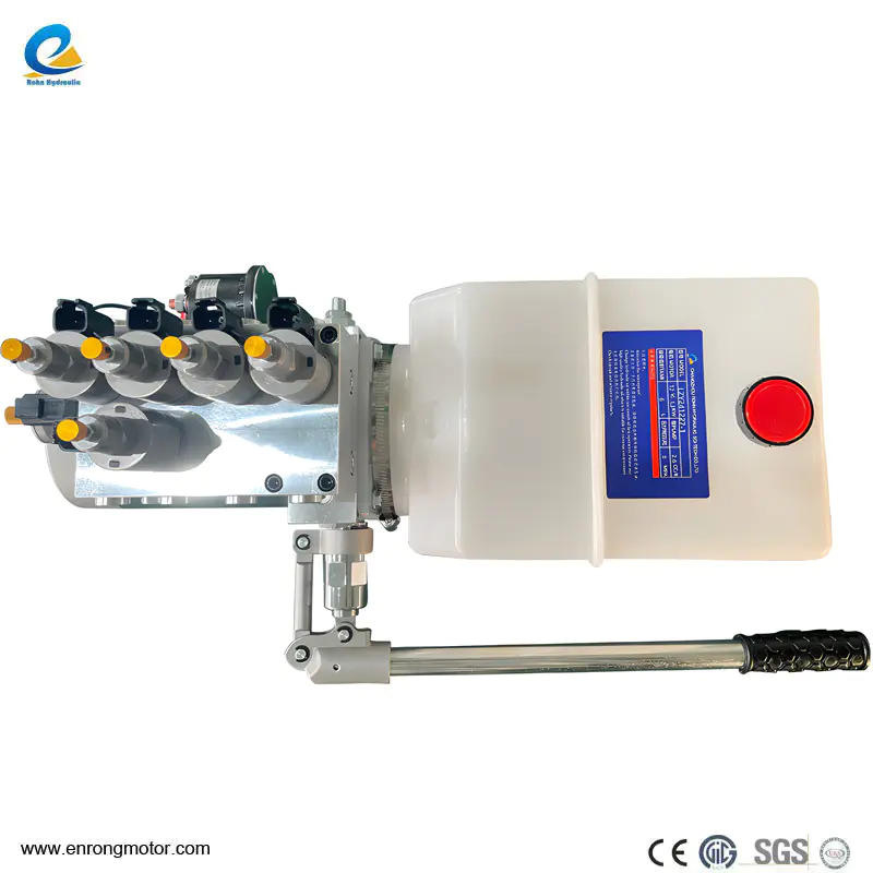 12v 3LW 6L Unit Kuasa Hidraulik Disesuaikan
