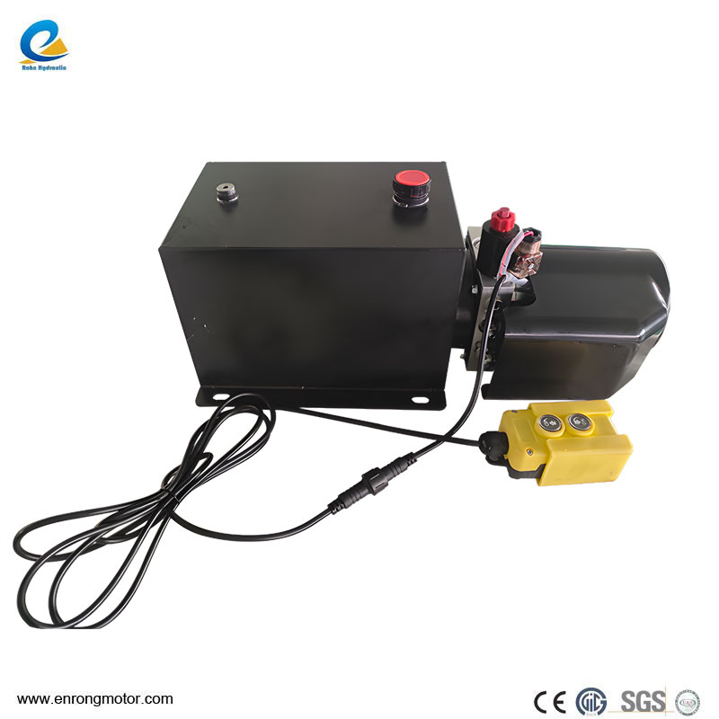 12v3kw12l Single Acting (termasuk Kawalan Kawat) Unit Kuasa Hidraulik