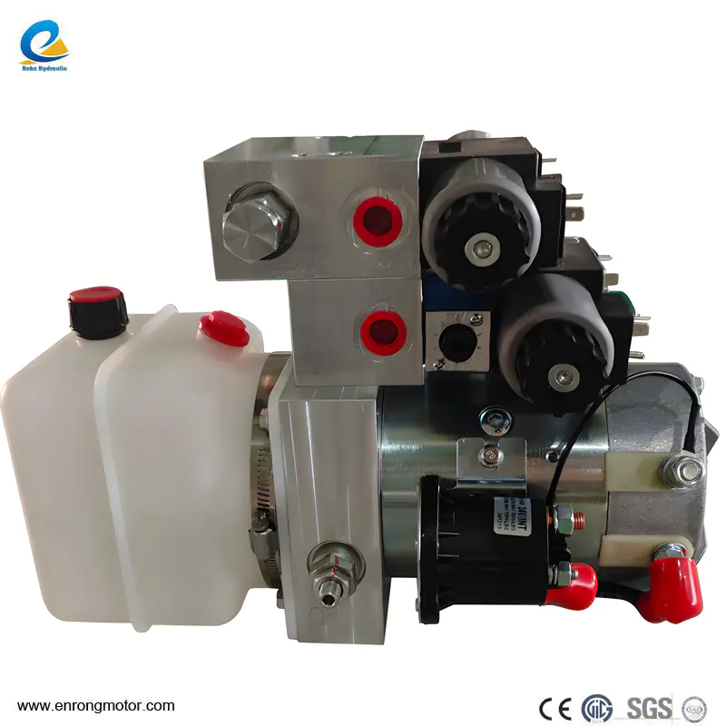 24V 2.2kW 1.5L Unit Kuasa Hidraulik