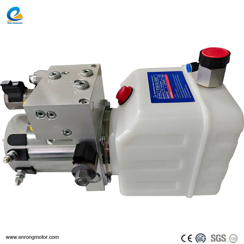 24V 1.2kW 4L Unit Kuasa Hidraulik